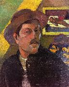 Paul Gauguin Self Portrait    1 oil
